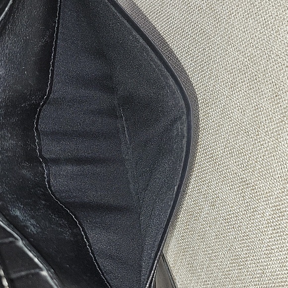 Coach Signature Black/Gray Canvas Leather Wallet - Picture 10 of 11